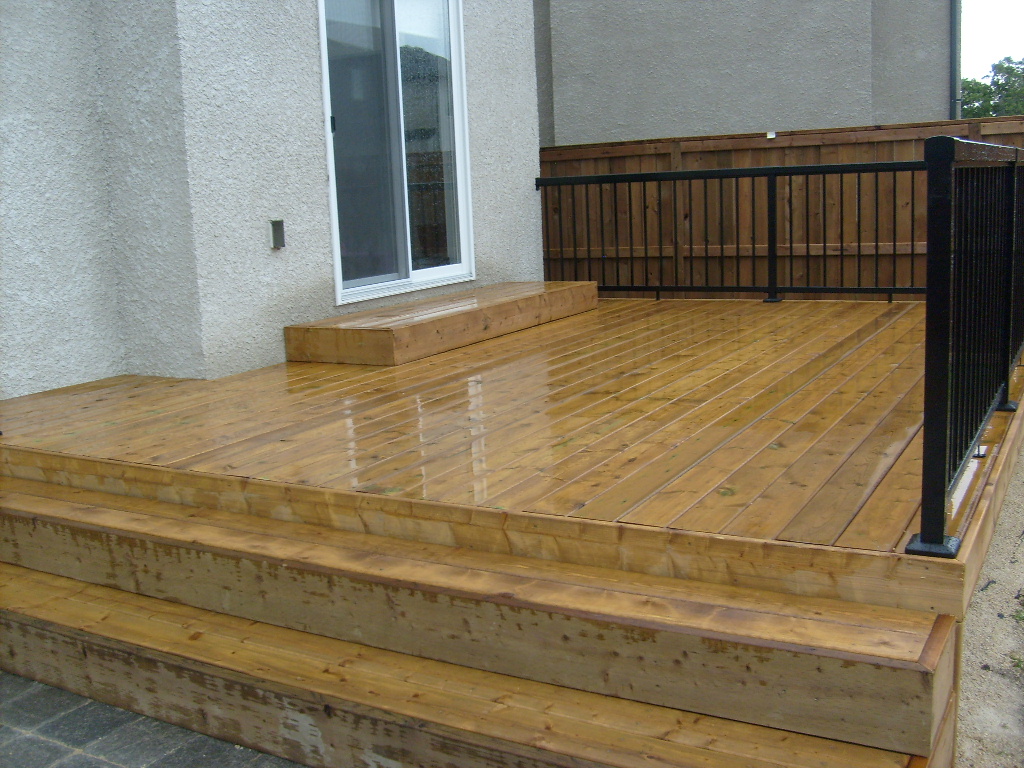 New Smaller Decks and Railings